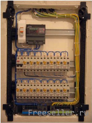 Варианты аккуратной сборки электрощита