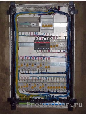 Варианты аккуратной сборки электрощита