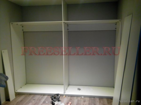 Изготовление и сборка гардеробной своими руками.