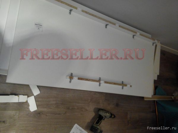 Изготовление и сборка гардеробной своими руками.