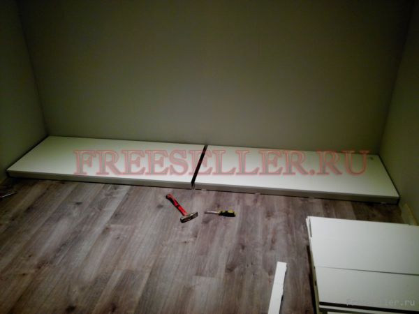 Изготовление и сборка гардеробной своими руками.