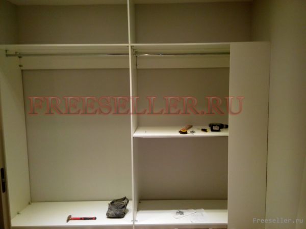 Изготовление и сборка гардеробной своими руками.