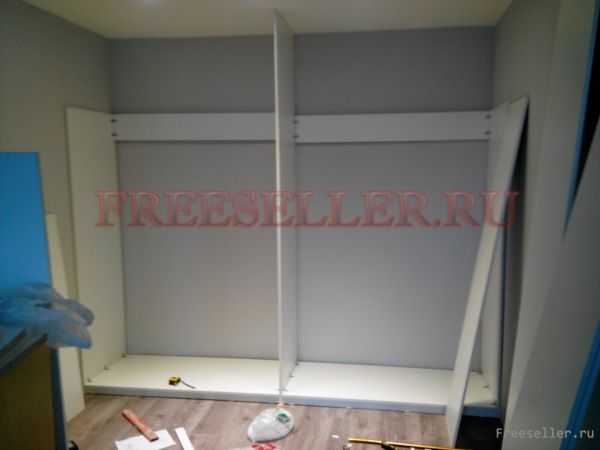 Изготовление и сборка гардеробной своими руками.