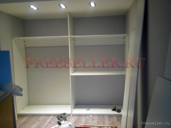 Изготовление и сборка гардеробной своими руками.