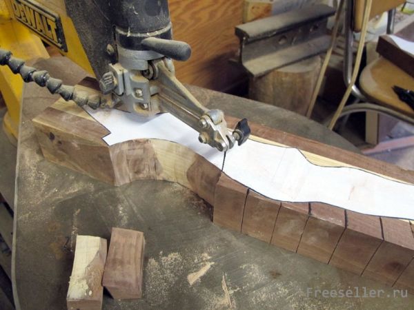 Лук из лыж своими руками - Изготовление рукоятки