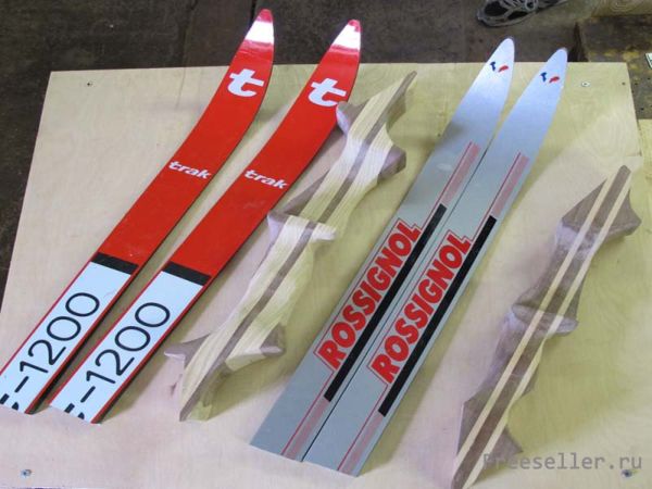 Лук из лыж своими руками - обрезание лыж