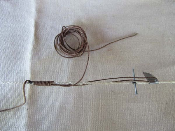 Как сделать лук из лыж - Изготовление тетивы лука