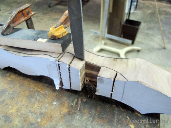 Лук из лыж своими руками - Изготовление рукоятки