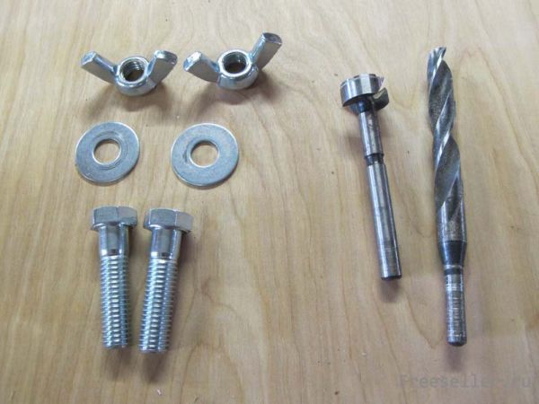 Лук из лыж своими руками - Крепеж рукоятки и лыж