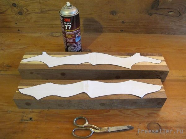 Лук из лыж своими руками - Изготовление рукоятки