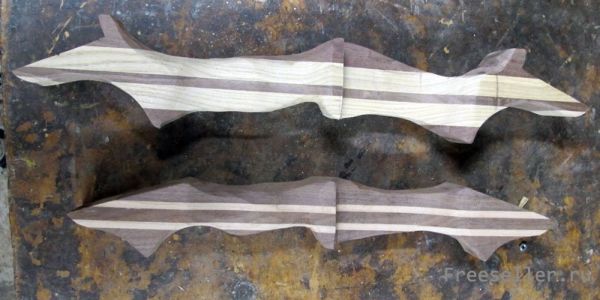 Лук из лыж своими руками - Изготовление рукоятки