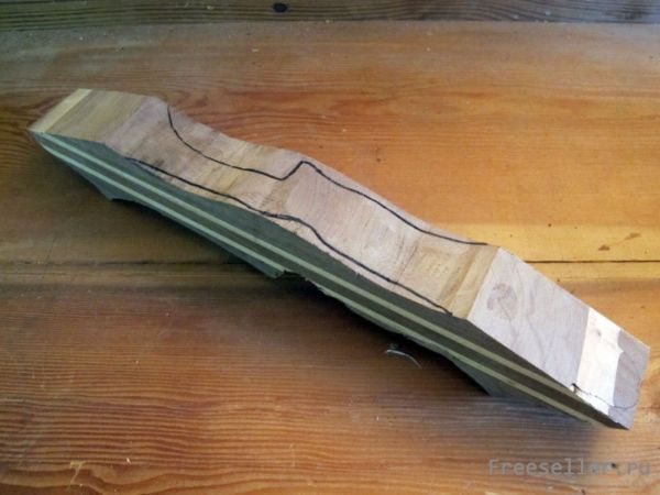 Лук из лыж своими руками - Изготовление рукоятки