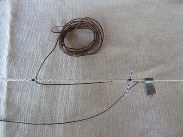 Как сделать лук из лыж - Изготовление тетивы лука