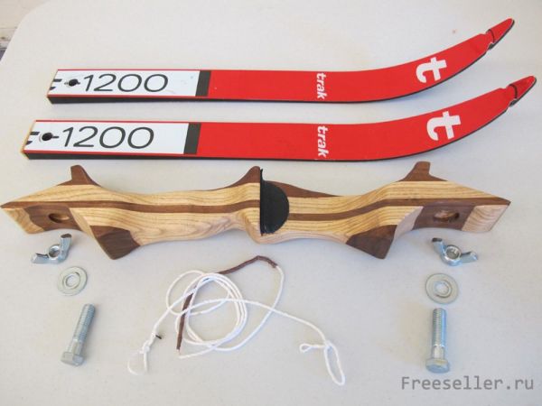 Самодельный разборный лук из лыж