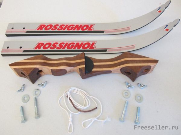 Самодельный разборный лук из лыж
