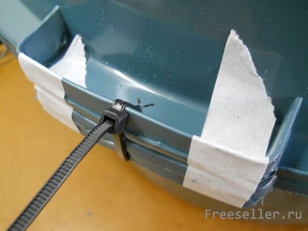 как изготовить домик для кота из тазика?