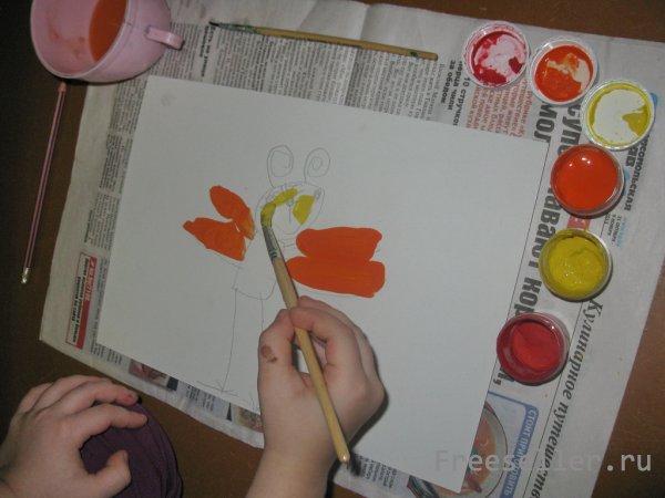 Детская новогодняя маска своими руками