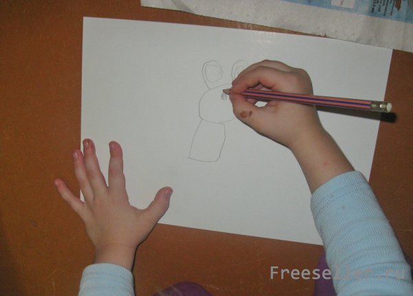 Детская новогодняя маска своими руками