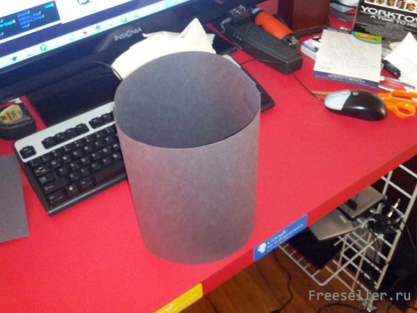 Изготовление снеговика из воздушных фонариков