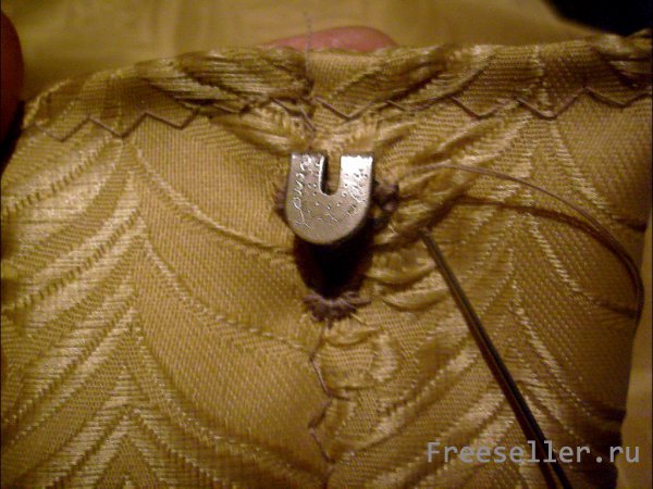 Шьем подвеску на шторы