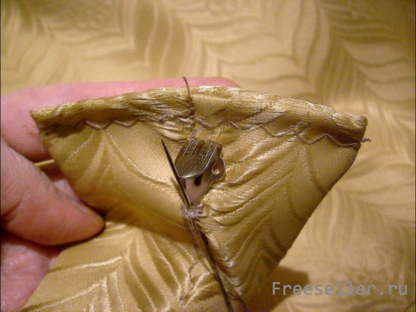 Шьем подвеску на шторы