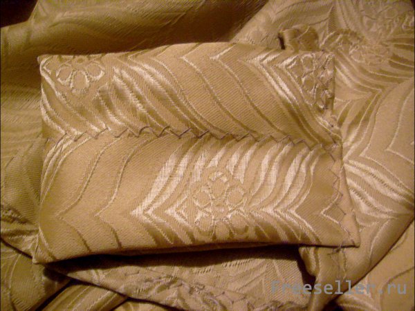 Шьем подвеску на шторы