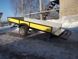 Самодельный прицеп под мототехнику