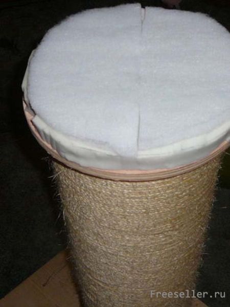 Как сделать когтеточку своими руками для любимой кошки.