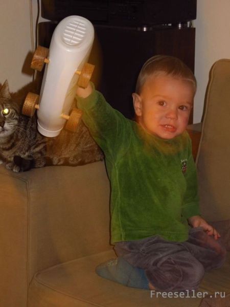 Машинки из пластиковых бутылок и флаконов