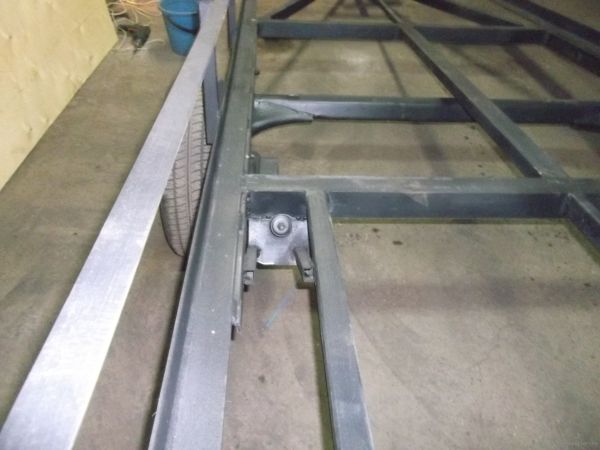 Самодельный прицеп под мототехнику - рама и подвеска