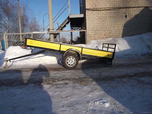 Самодельный прицеп под мототехнику