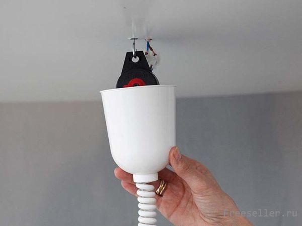Изготовление светильника из дуршлага