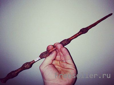 Как сделать волшебную палочку Дамблдора