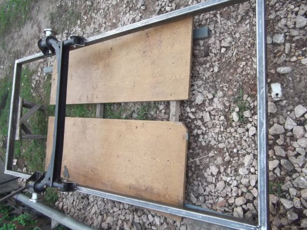 Самодельный прицеп для перевозки катамарана