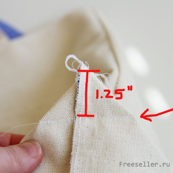 Шьем сумку из рубашки