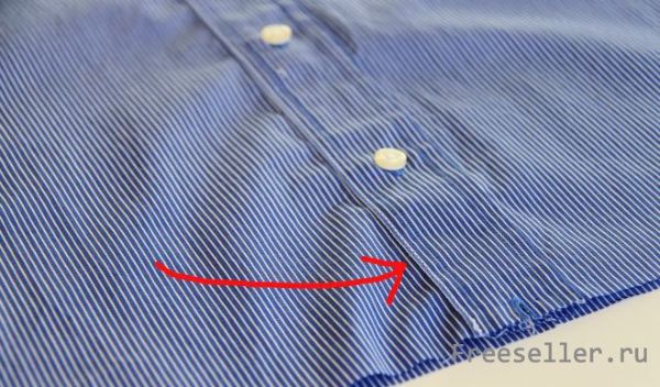 Шьем сумку из рубашки