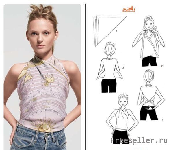 Какие вещи можно сделать из платка. Топик