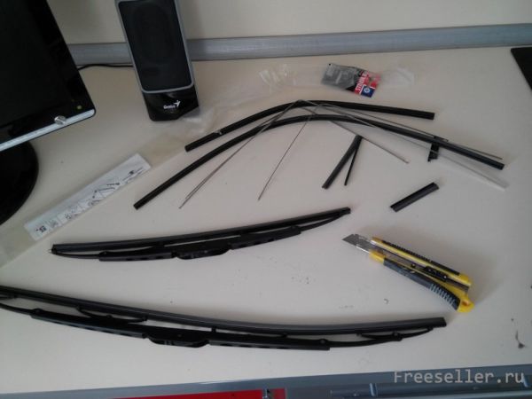 Замена резинок на щетках стеклоочистителя своими руками