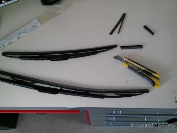 Замена резинок на щетках стеклоочистителя своими руками