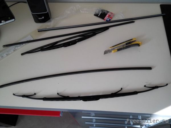 Замена резинок на щетках стеклоочистителя своими руками