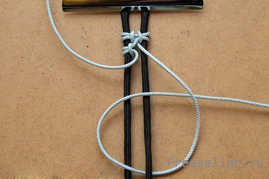 Как изготовить браслет в технике макраме