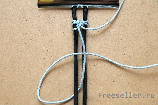 Как изготовить браслет в технике макраме