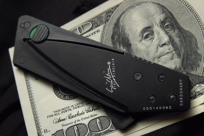 Нож кредитка в подарок за размещение самоделок - завершен
