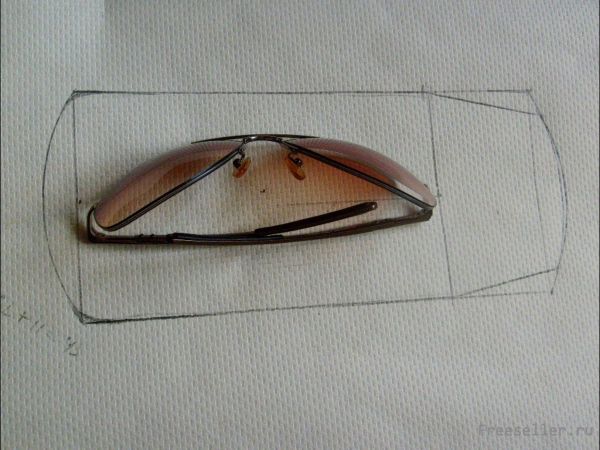 Изготовление чехла для очков своими руками