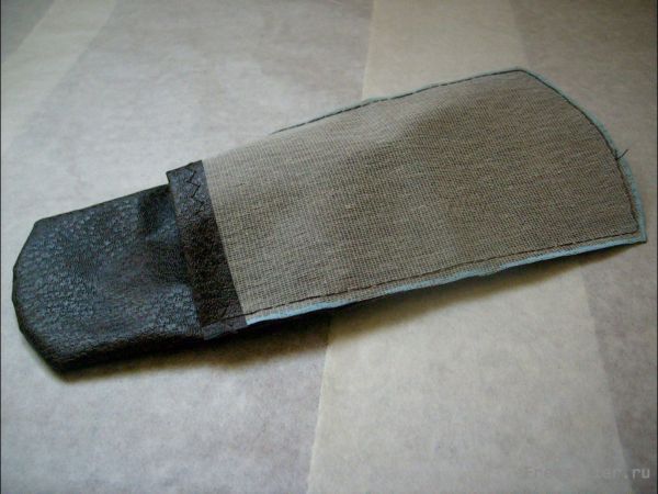 Изготовление чехла для очков своими руками