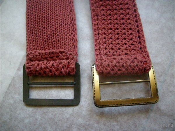 Процесс вязания дамской сумочки