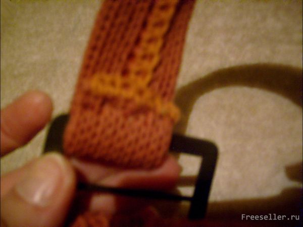 Процесс вязания дамской сумочки