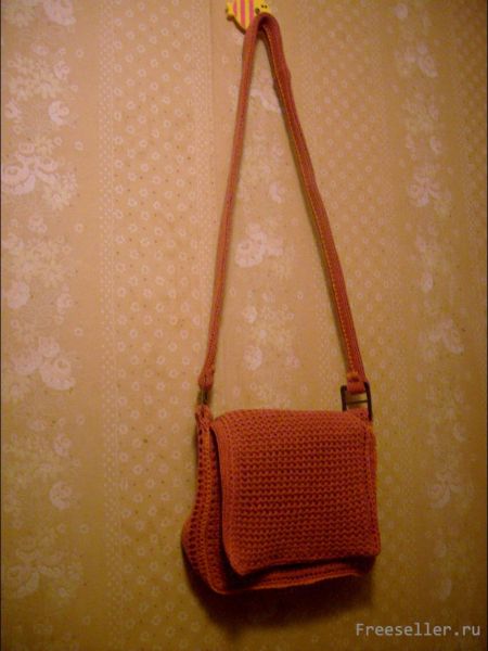 Вязаная женская сумочка своими руками