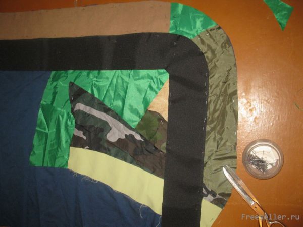 Этапы изготовления коврика автодороги