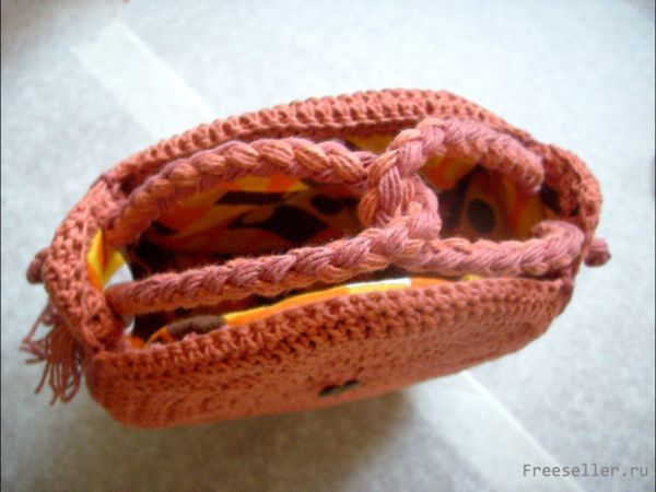 Вязанаая Детская сумочка своими руками